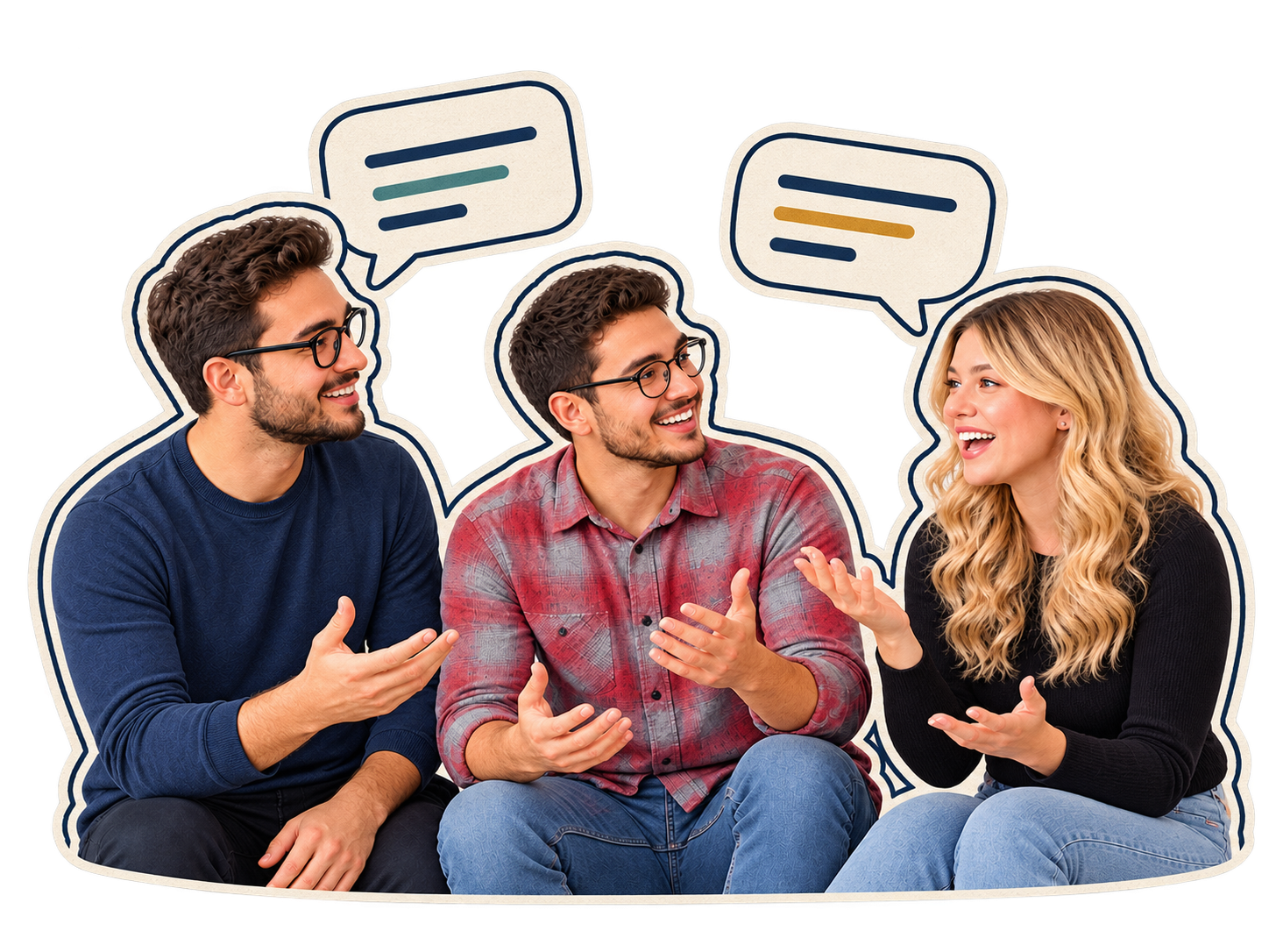 Speaking exercise screenshot